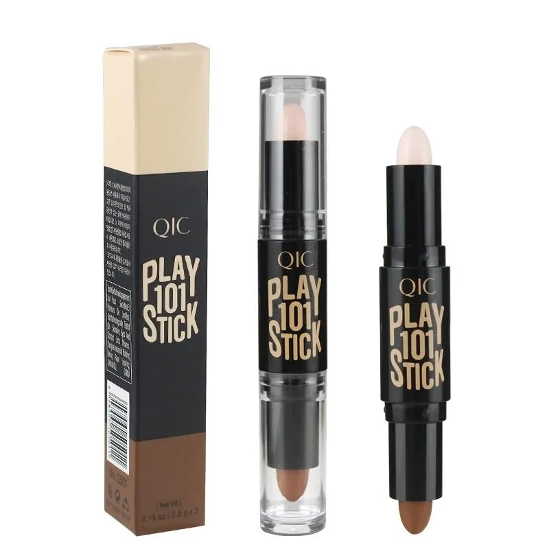 3 in 1 Bundle - DOUBLE HEAD FACE HIGHLIGHTER MAKEUP BRONZER SHIMMER (3 Color )