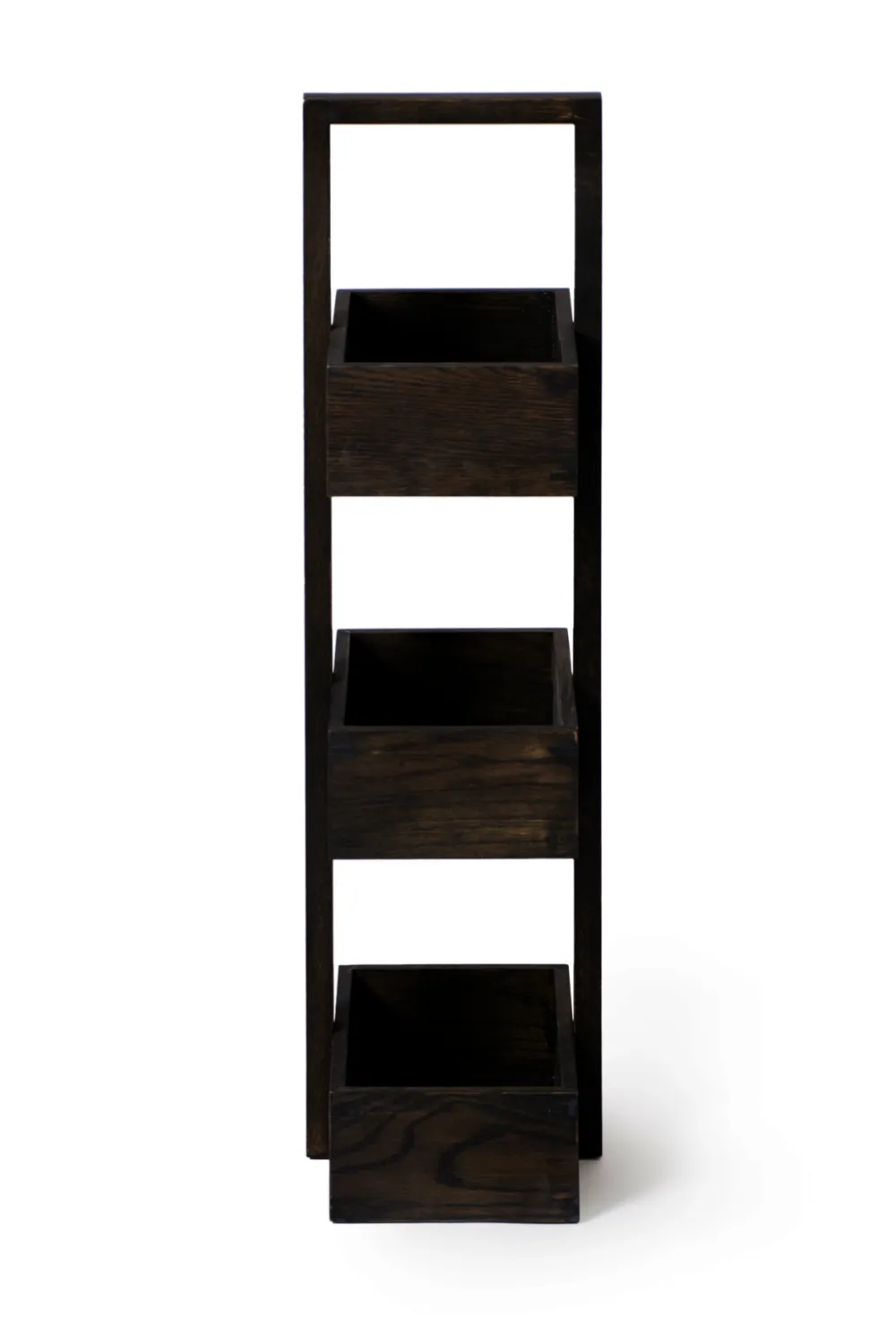 3 Tray Oak Storage Caddy | Wireworks Caddy Mezza