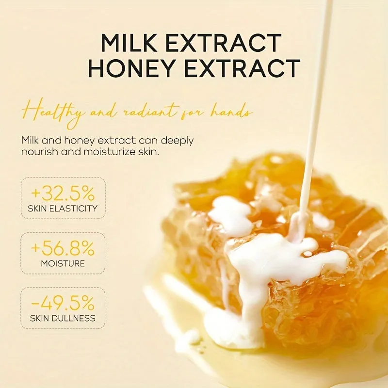50g Milk  Honey Hand Wax Soften Hydrate and Nourish Your Hands