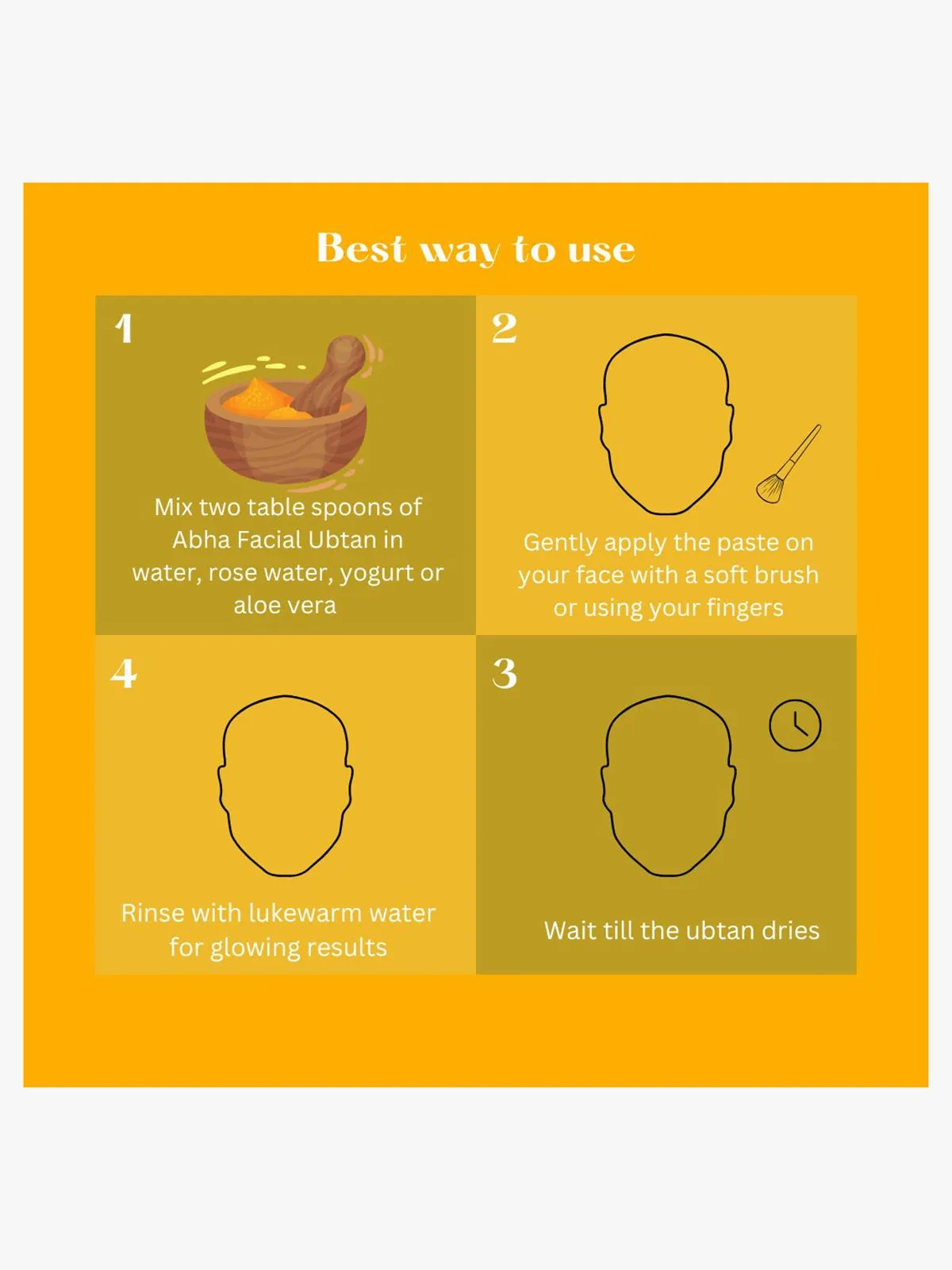 Abha Sapta Tatva Facial Ubtan