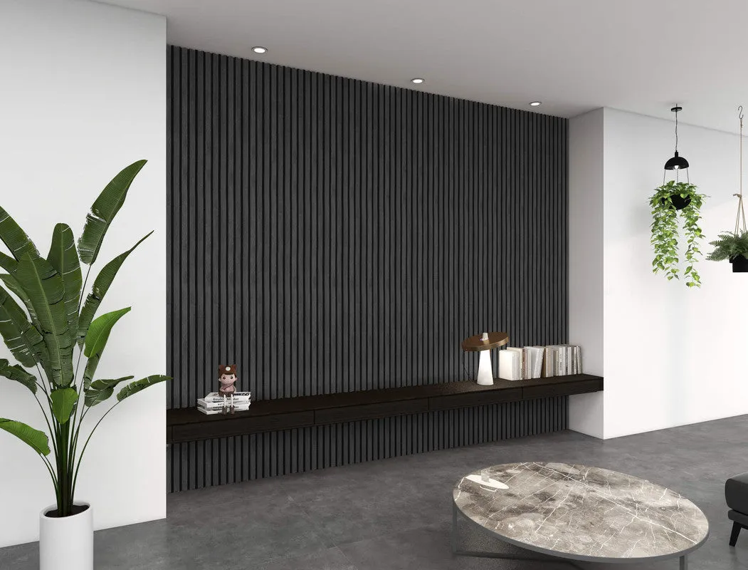 Acoustica Wall Panel in Charcoal