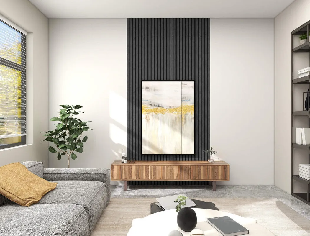 Acoustica Wall Panel in Charcoal
