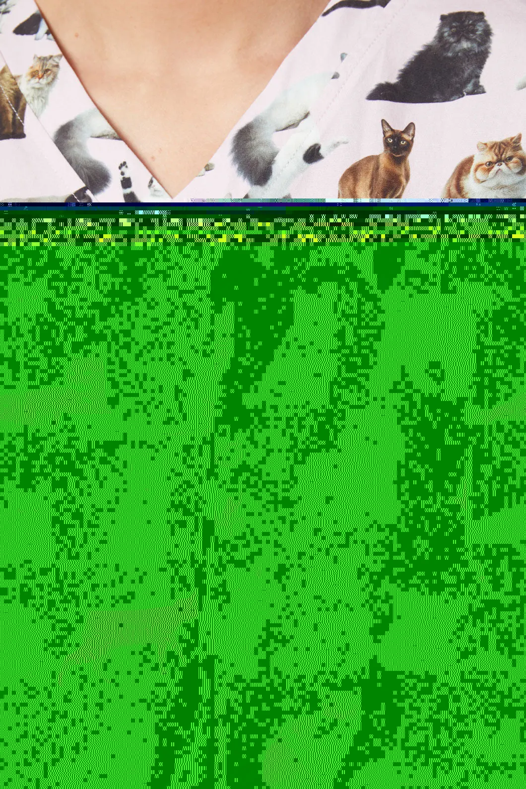 All The Cats Scrub Set