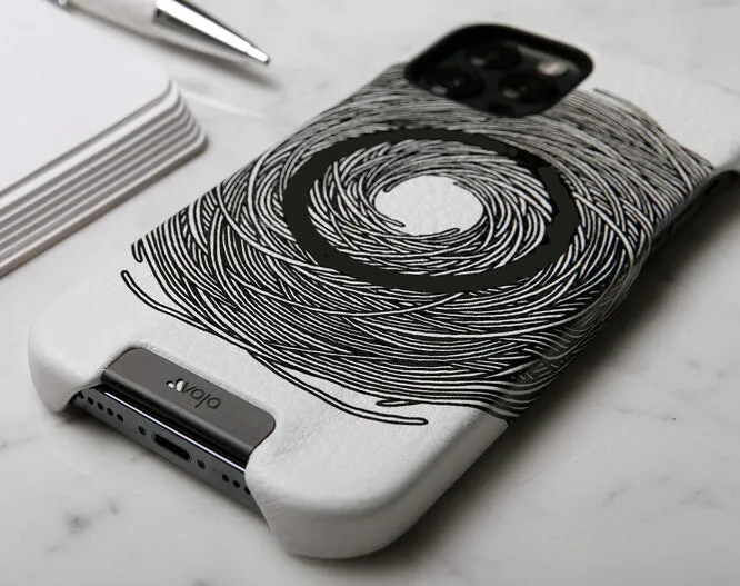 Around iPhone 12 Pro leather case with MagSafe