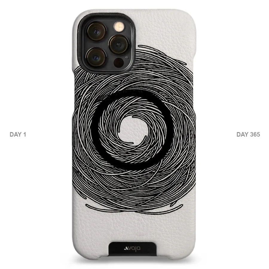 Around iPhone 12 Pro leather case with MagSafe