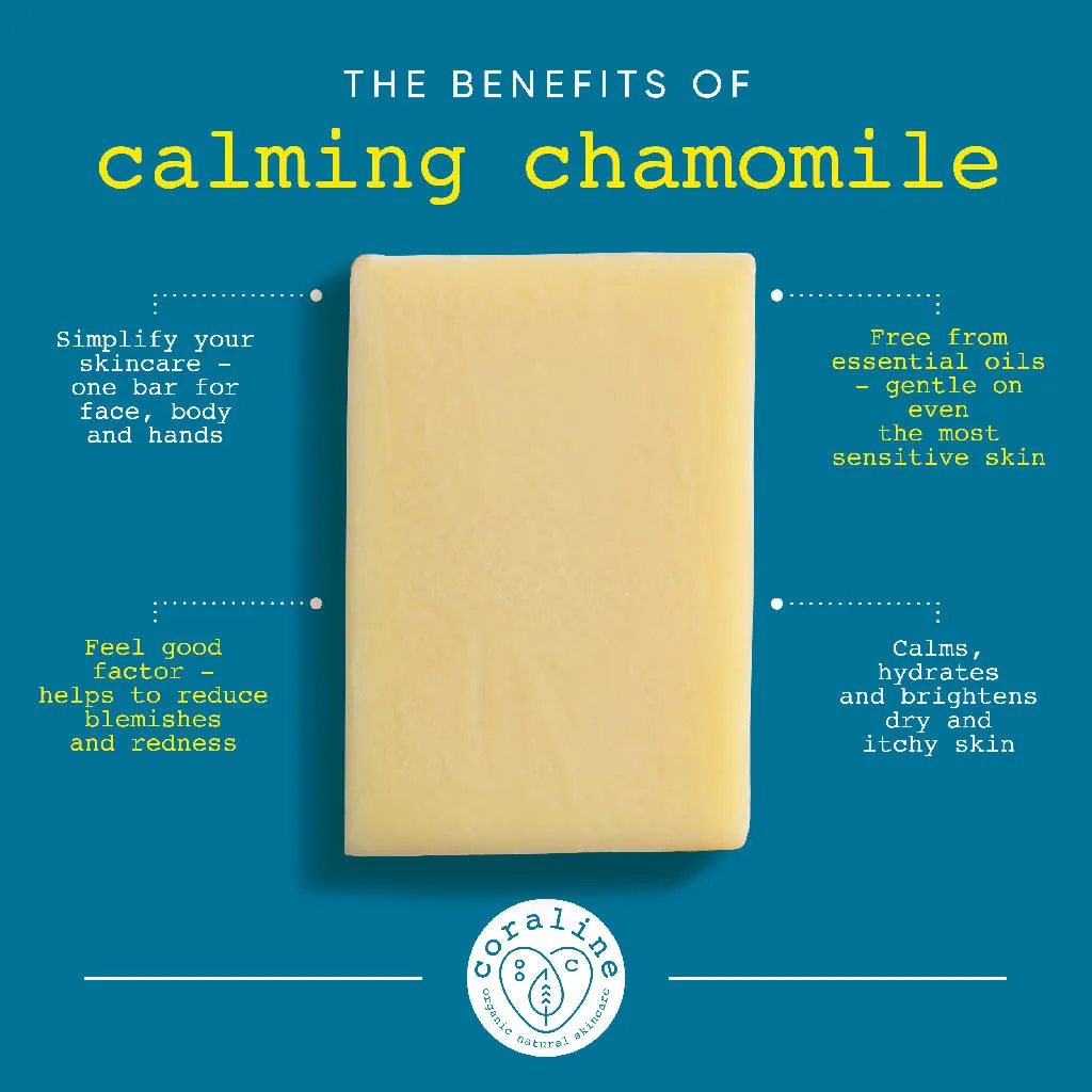 'As Nature Intended' Calming Twin Set - Organic Chamomile and Yarrow/Calendula and Nettle Soap Bars