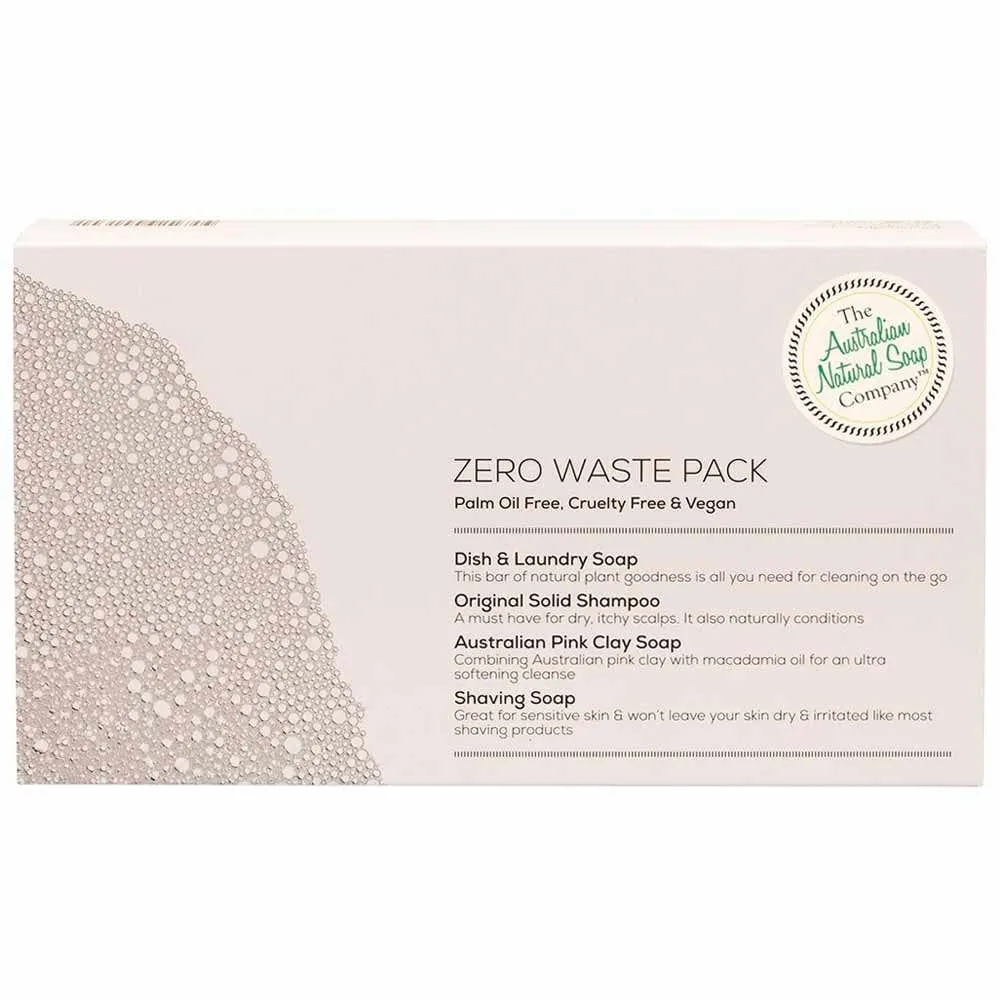 Australian Natural Soap Company Gift Box - Zero Waste Pack