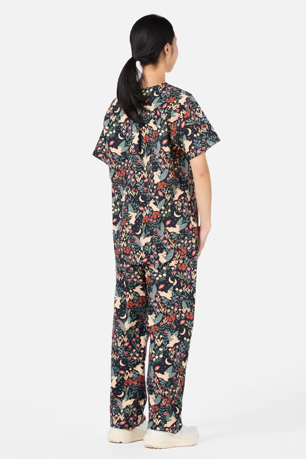 Belle Bunny Scrub Set