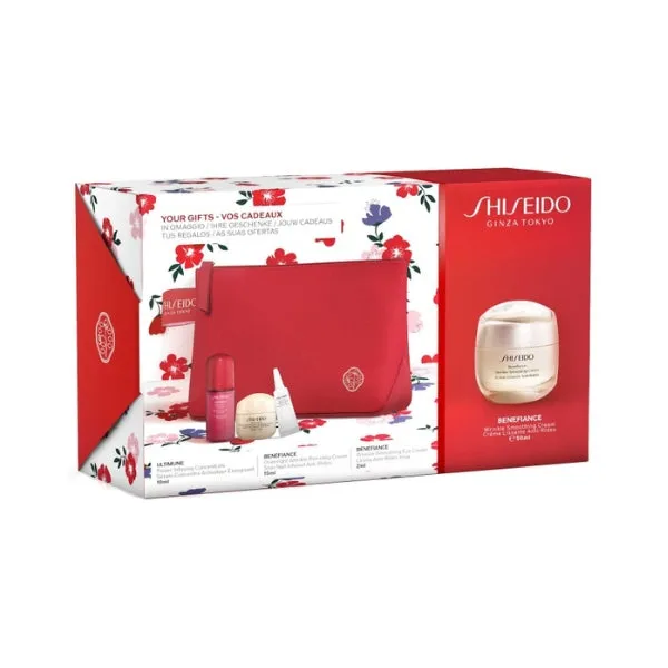 Benefiance Wrinkle Smoothing Cream Pouch Set