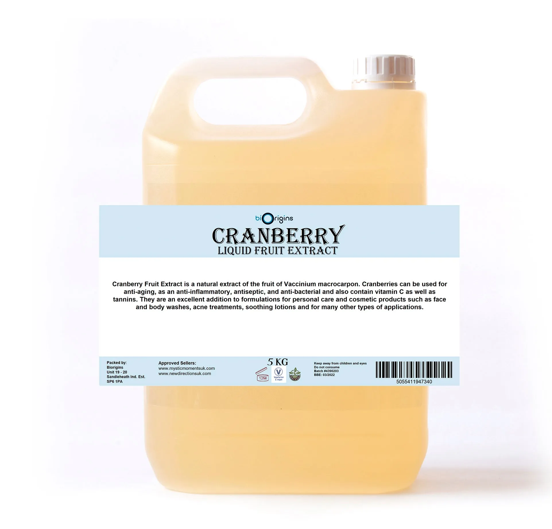 Cranberry Liquid Fruit Extract