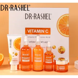 Dr. Rashel Vitamin C  Brightening & Anti Aging Skin Care Series 5 Piece Set