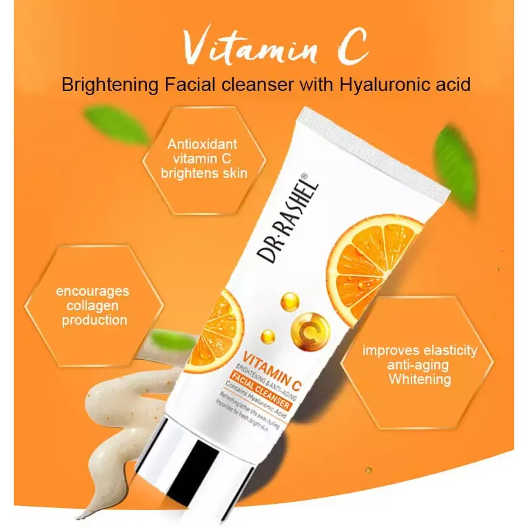 Dr. Rashel Vitamin C  Brightening & Anti Aging Skin Care Series 5 Piece Set