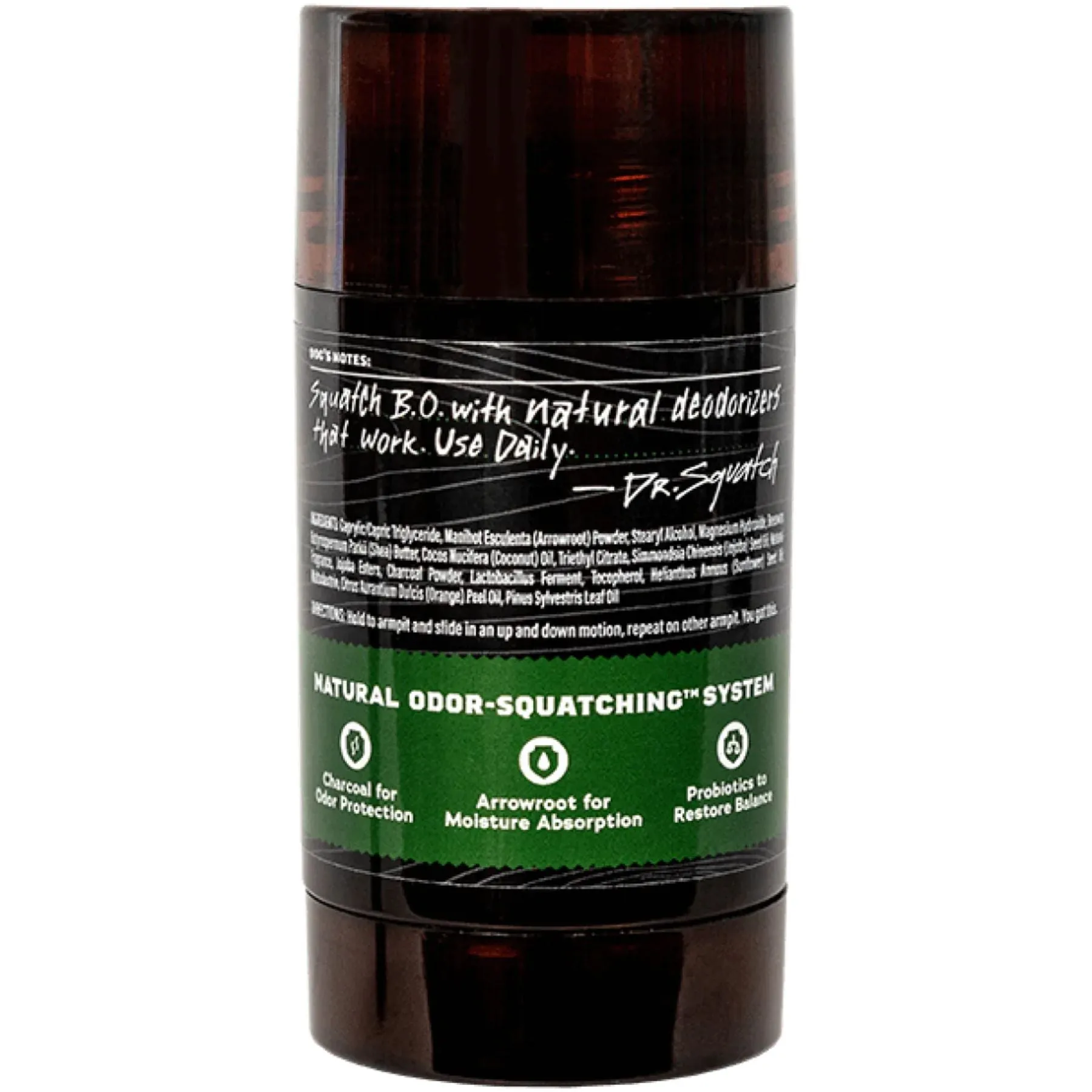 Dr. Squatch Men's Deodorant Pine Tar 75g