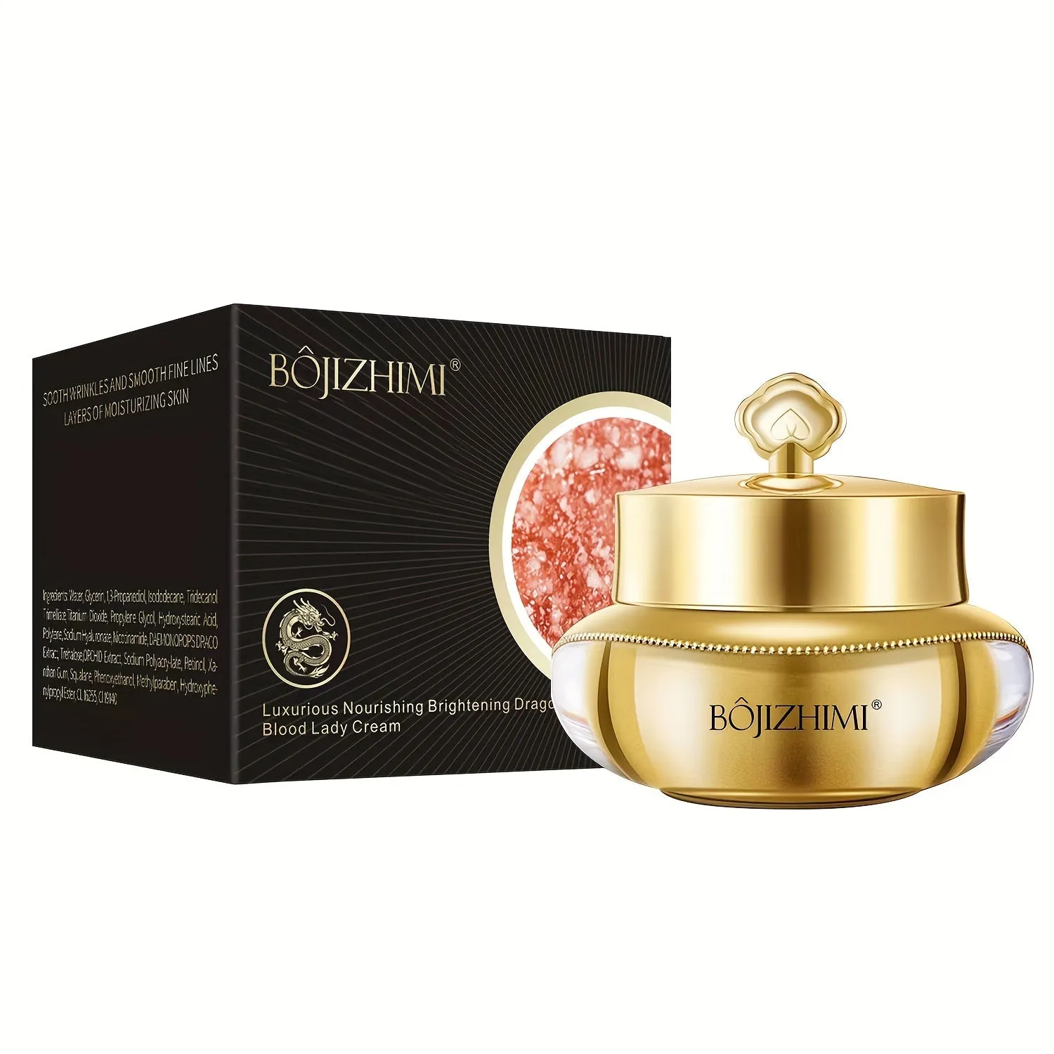 Dragon Blood Lady Cream Nourishing Firming Moisturizer with Ginseng