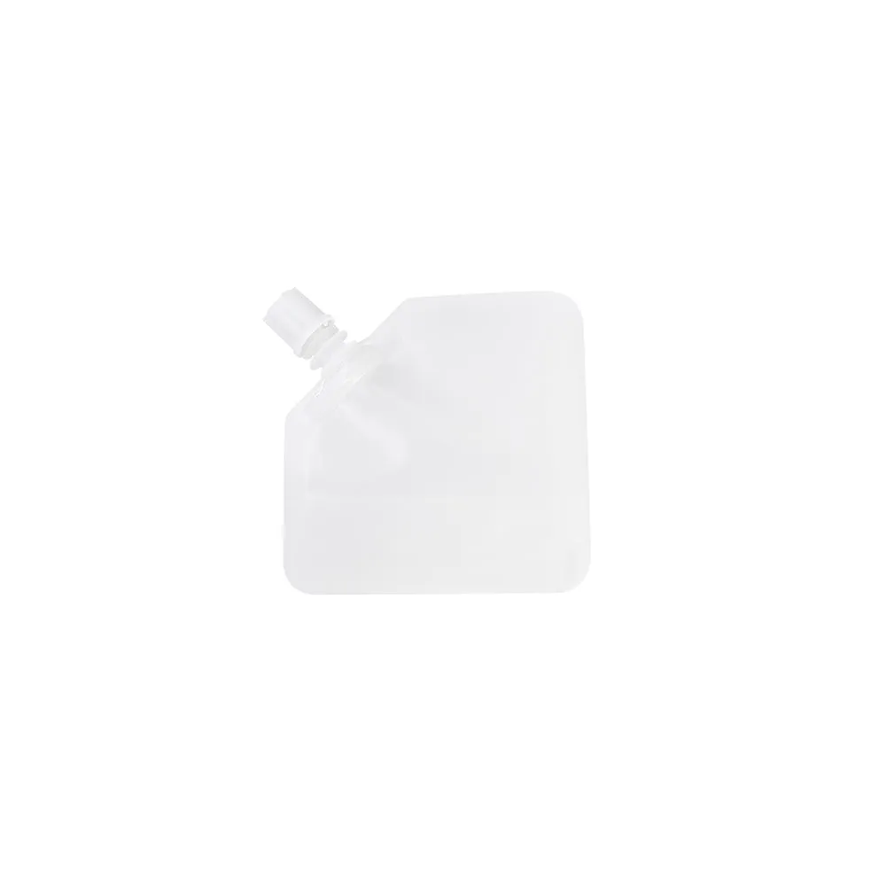 Frosted small spout bag trial size, upright transparent spout bag 30ml, essential for domestic and foreign travel, skin care product packaging bag, sample packaging bag