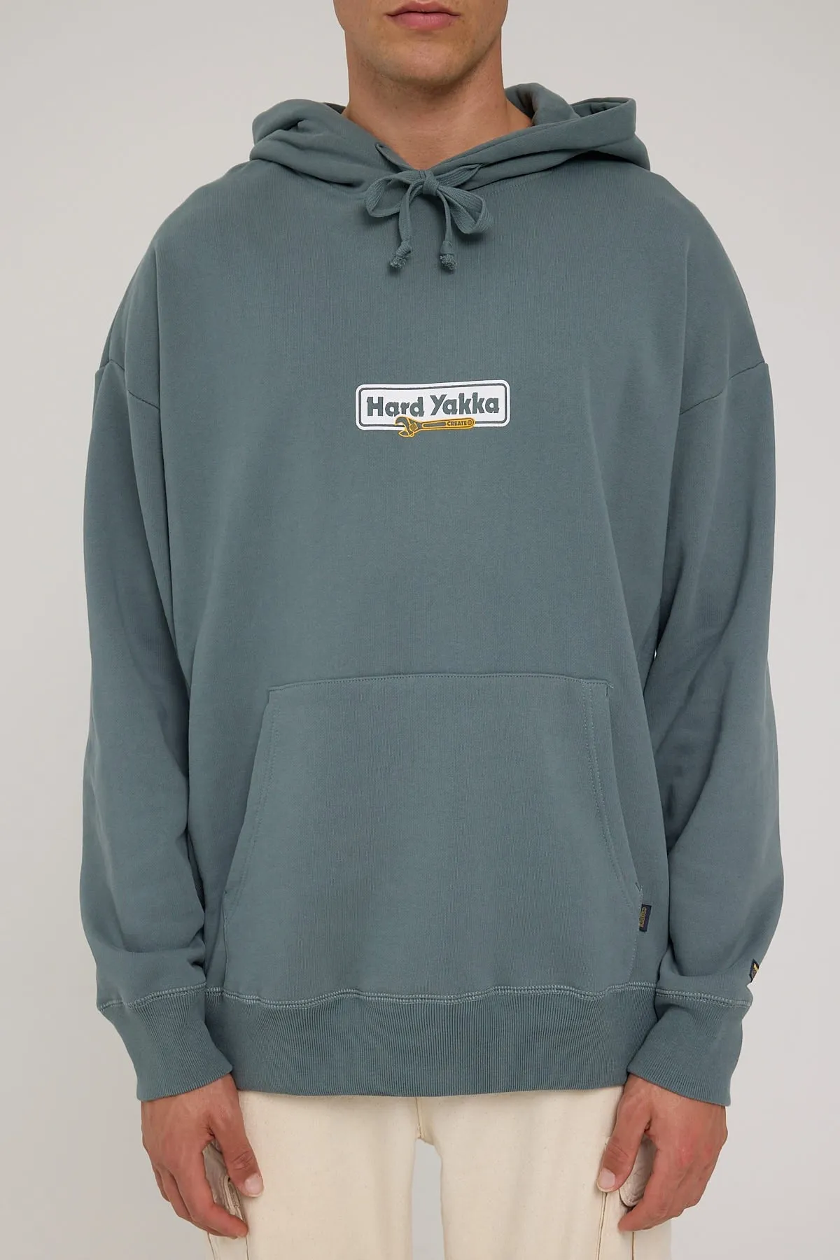 Hard Yakka Create HYC Mechanic Pull On Hood Scrubs Green