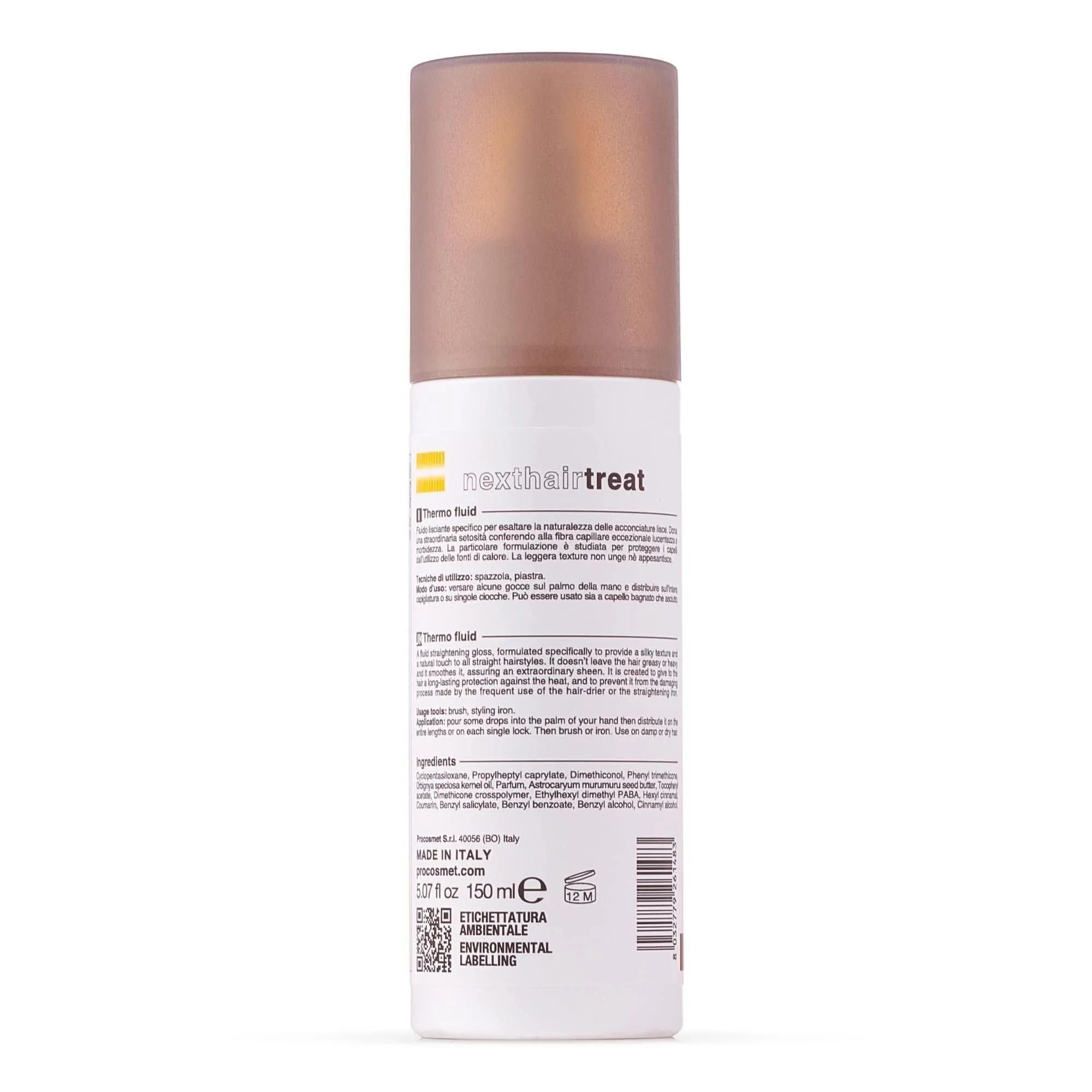 Heat Protectant Flat Iron Treatment 5.07 fl oz Hair Smoothing Thermal Fluid