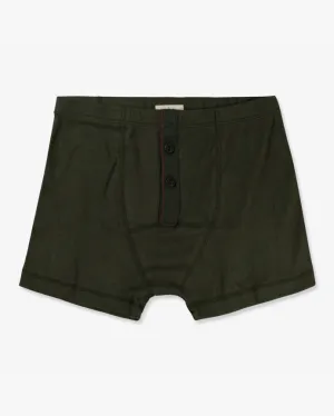 Hemen Biarritz Albar Boxer Brief - Dark Forest Green