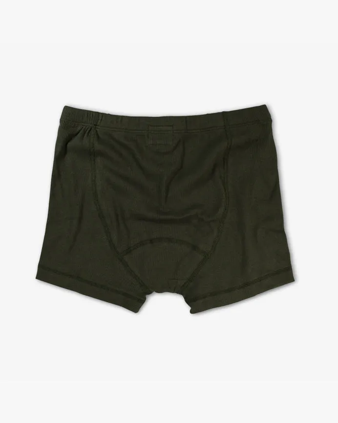 Hemen Biarritz Albar Boxer Brief - Dark Forest Green