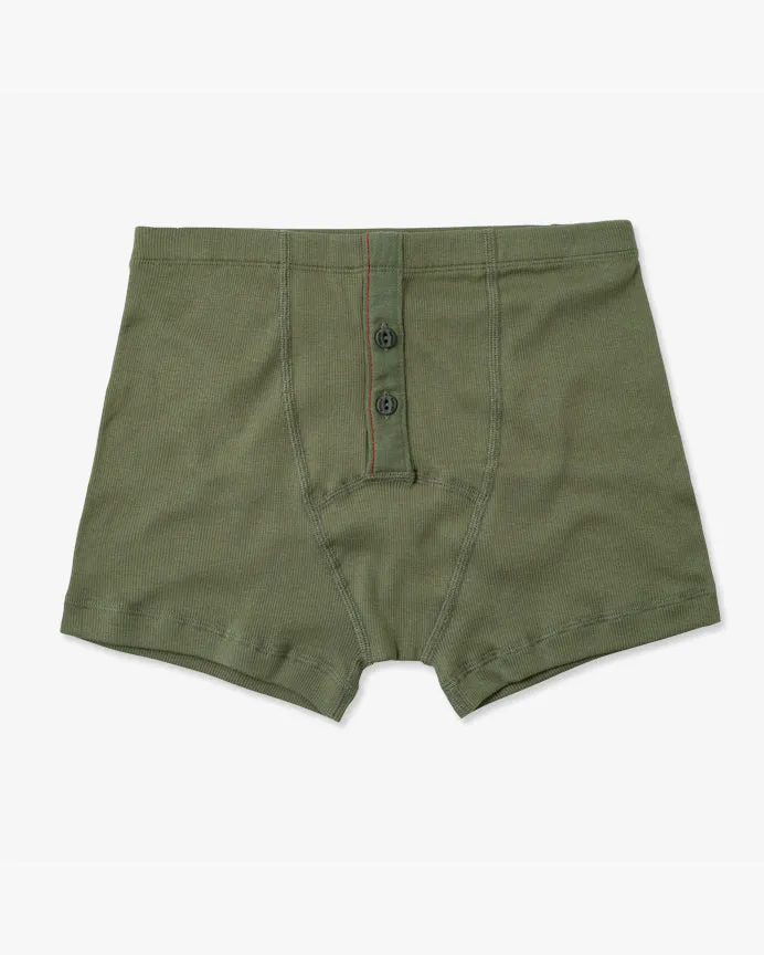 Hemen Biarritz Albar Boxer Brief - Green Clay