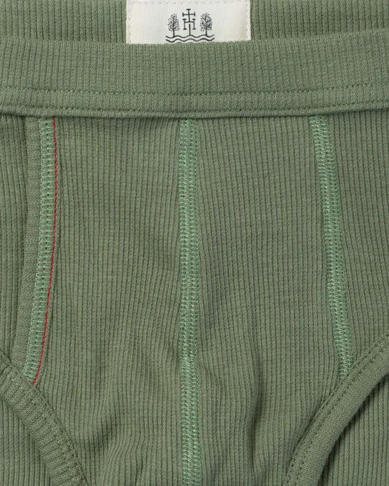 Hemen Biarritz Etor Brief - Green Clay