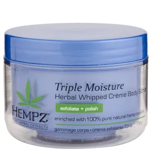 Hempz Triple Moisture Herbal Whipped Creme Body Scrub