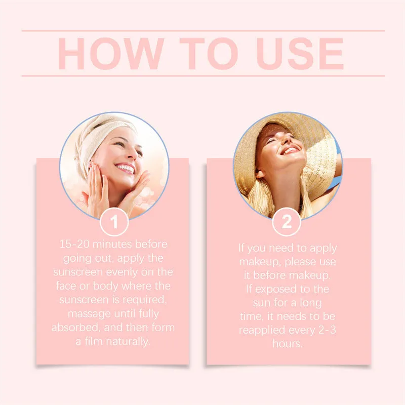 Hot SalePortable Highly Effective Whitening Sunscreen