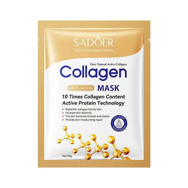 Hydrating Collagen Firming Face Mask for Smooth Moisturized Skin