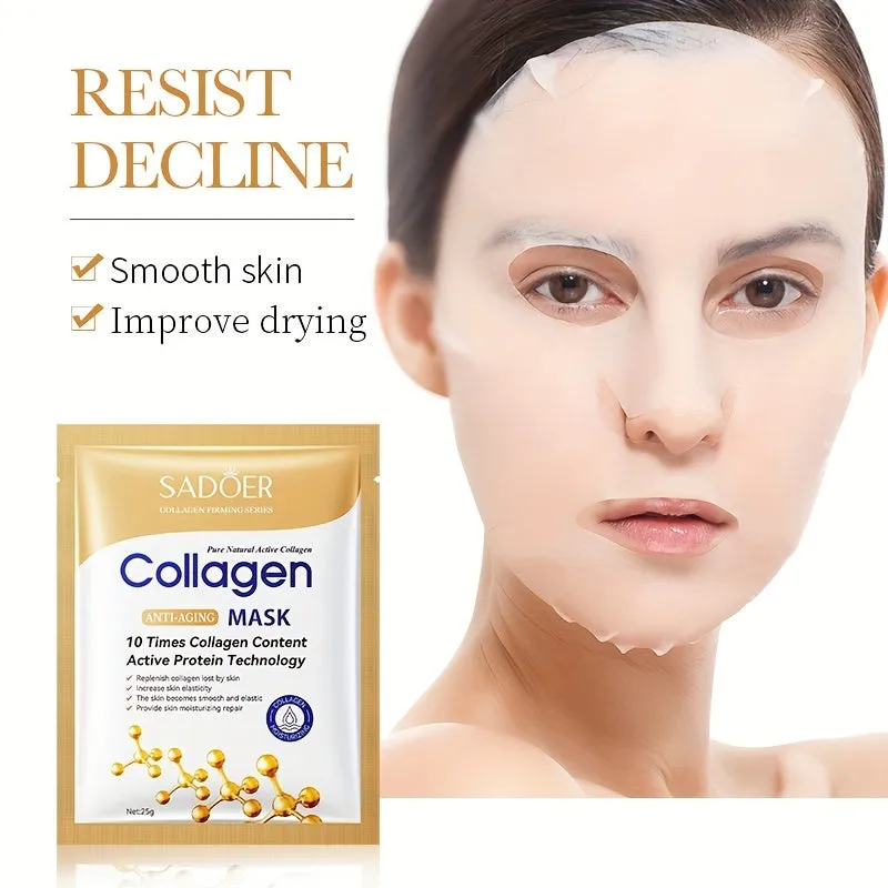 Hydrating Collagen Firming Face Mask for Smooth Moisturized Skin