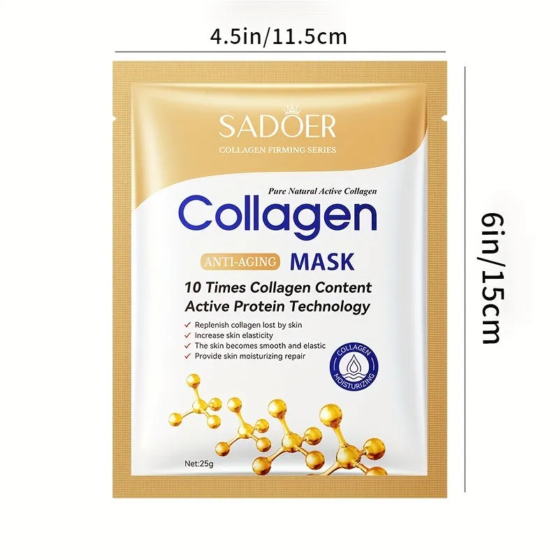 Hydrating Collagen Firming Face Mask for Smooth Moisturized Skin