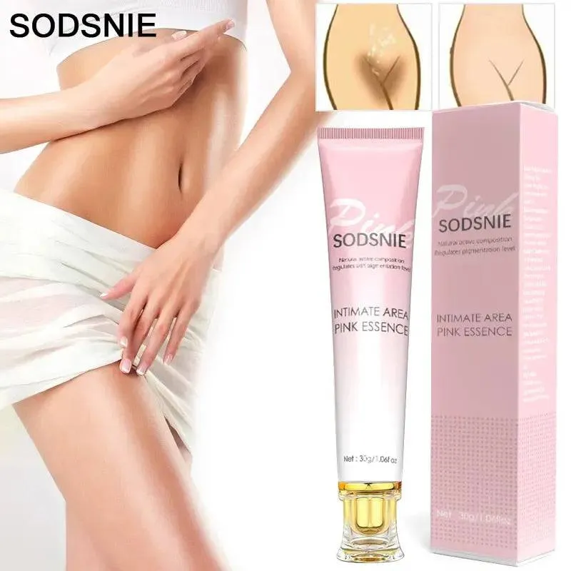 Intimate Area Pink Essence Regulate Break Down Privates Skin Pigmentation Deep Rapid Nourishment Repair Private Part Care 30g