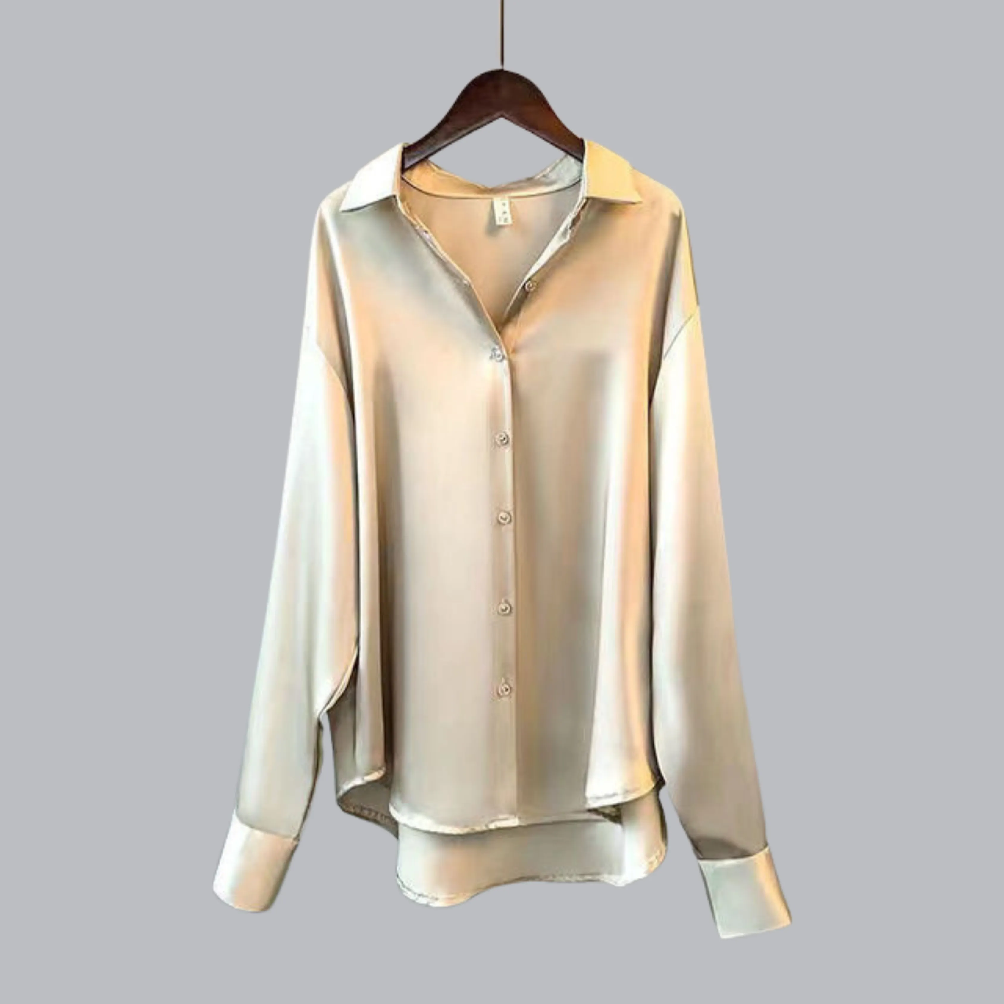 Irene - Elegant Blouse in High-Quality Satin