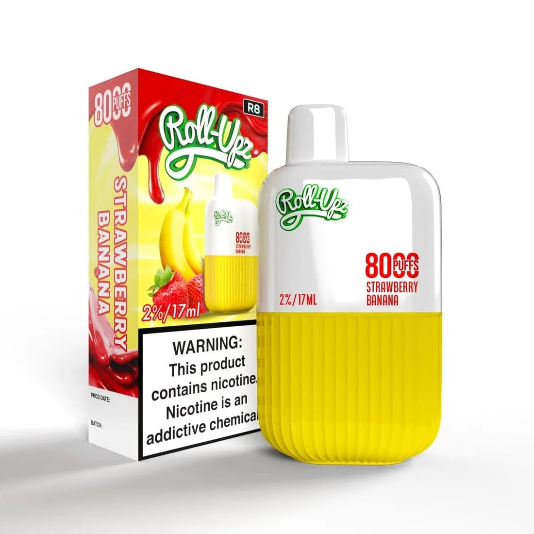 Juice Roll-Upz Disposable 8000 puffs 15mL 50mg
