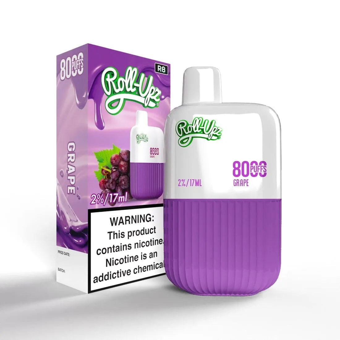 Juice Roll-Upz Disposable 8000 puffs 15mL 50mg