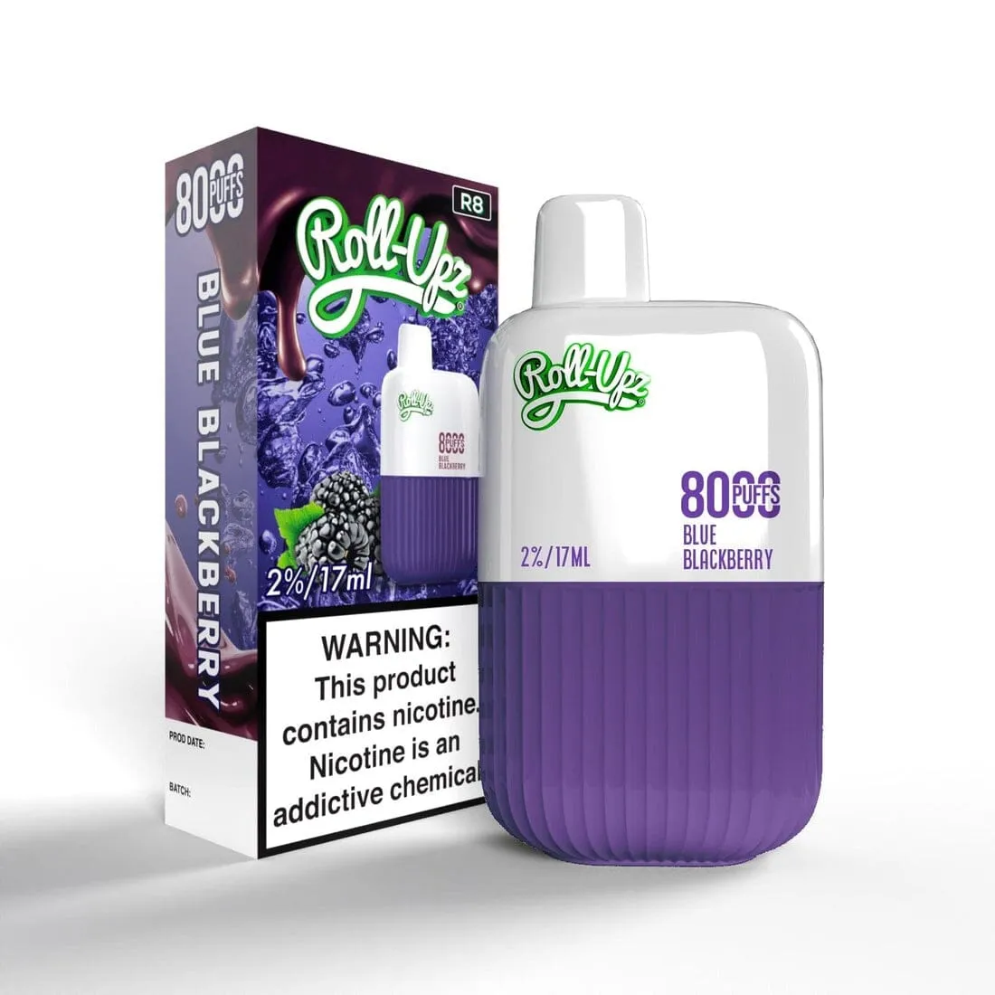 Juice Roll-Upz Disposable 8000 puffs 15mL 50mg