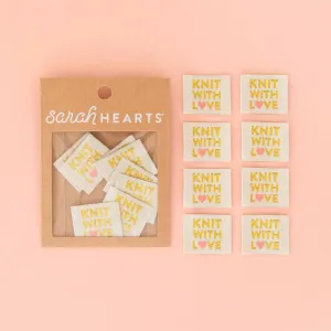 Knit with Love sew in label