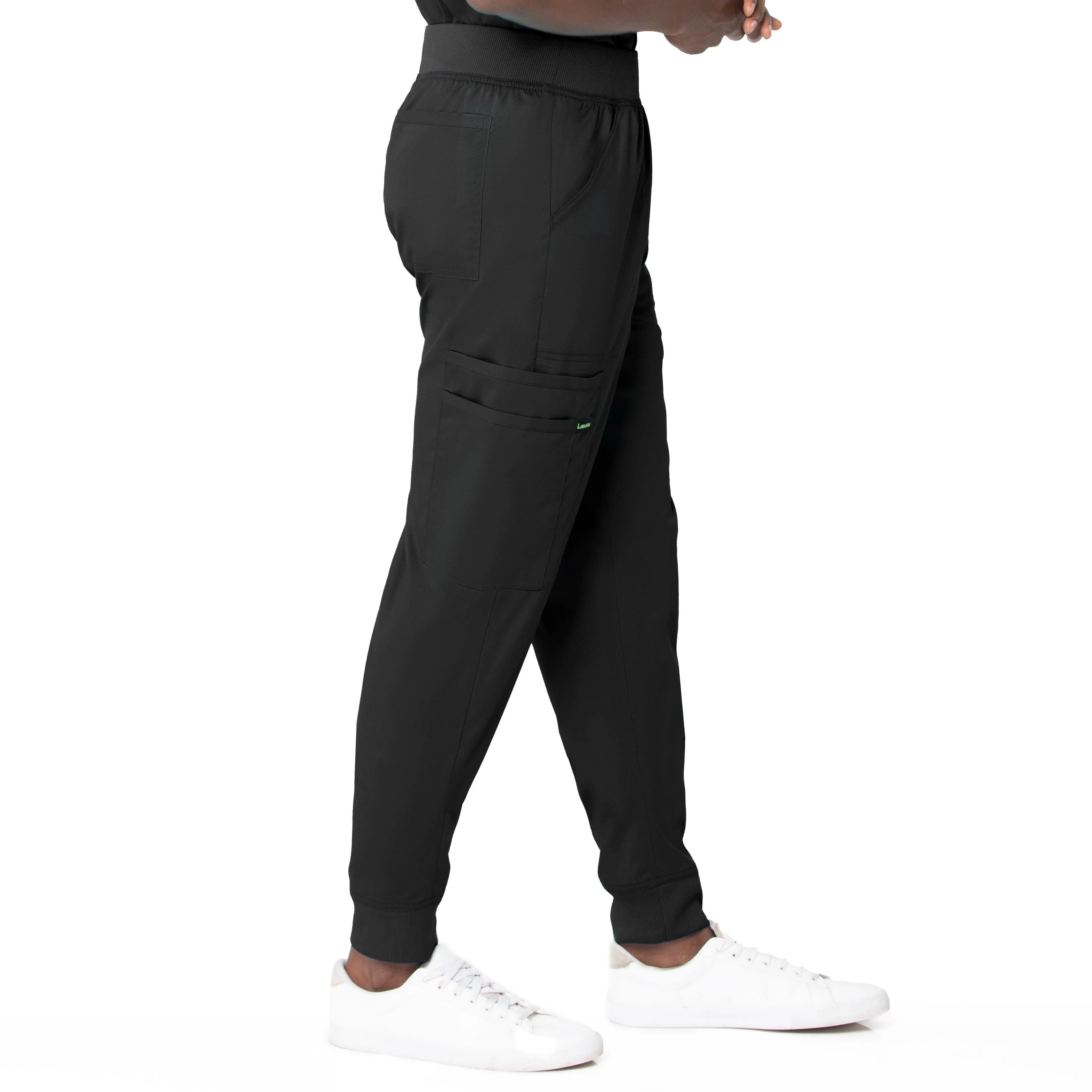 Landau ProFlex Men's Banded-Bottom Jogger Scrub Pants