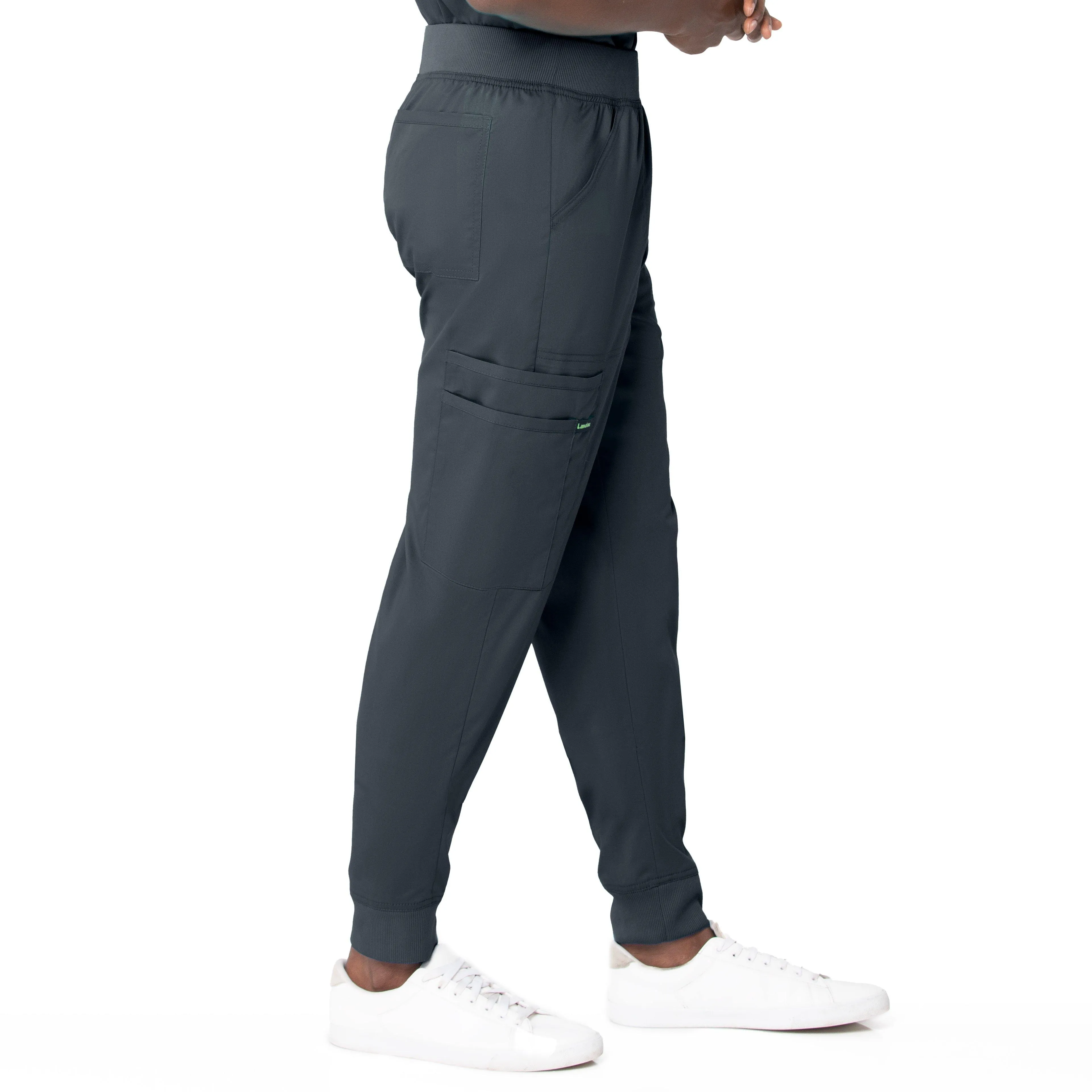 Landau ProFlex Men's Banded-Bottom Jogger Scrub Pants