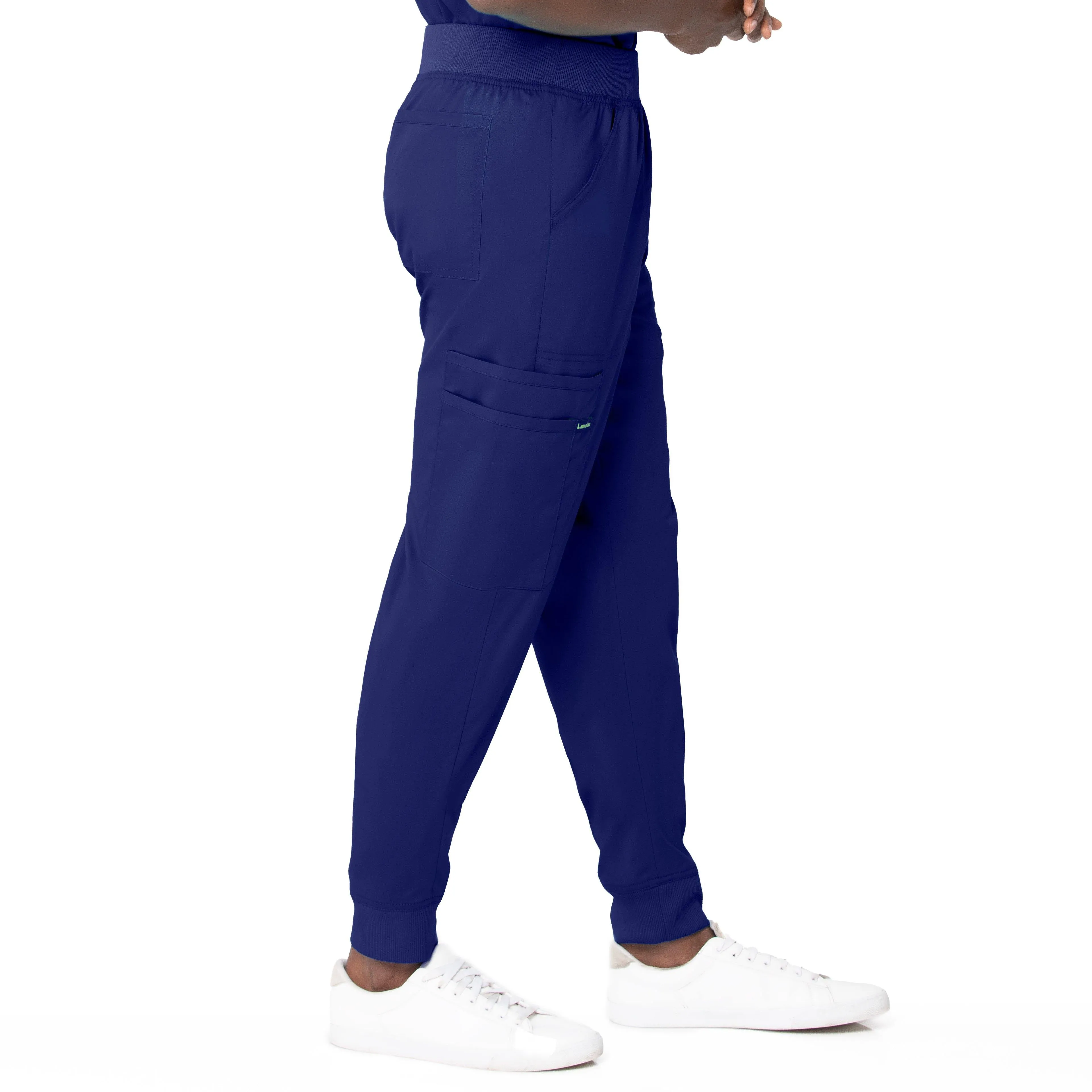 Landau ProFlex Men's Banded-Bottom Jogger Scrub Pants
