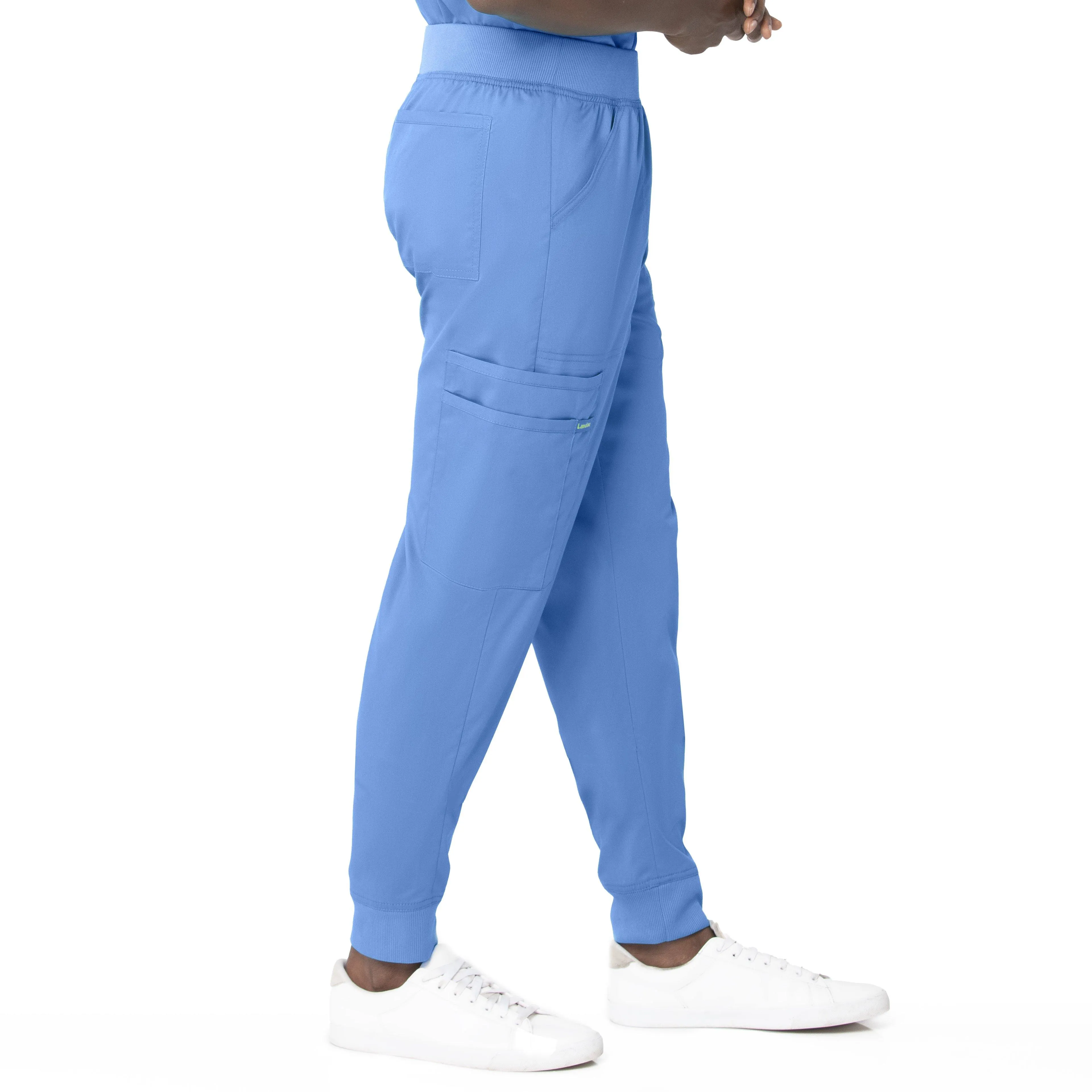 Landau ProFlex Men's Banded-Bottom Jogger Scrub Pants
