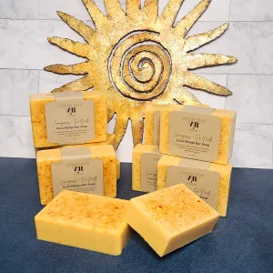 Lemongrass   Fir Needle Coco Mango Bar Soap