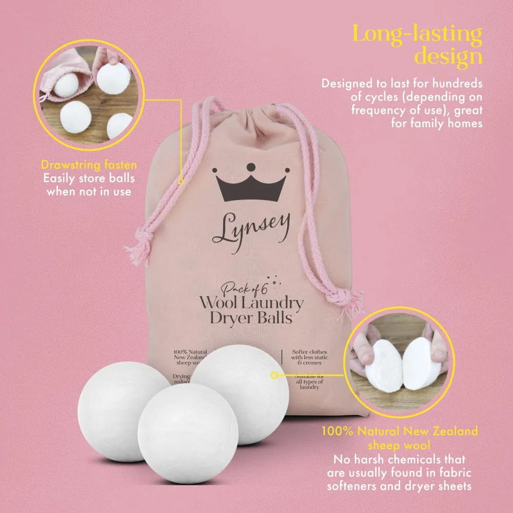 Lynsey's Cleaning Range - Lambs Wool Dryer Balls