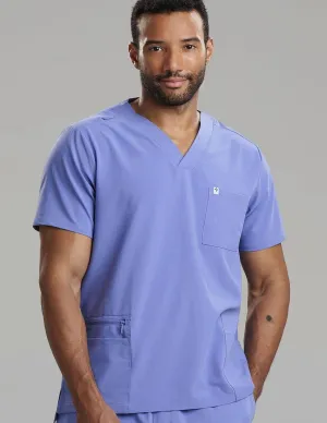 Mens 7-Pocket V-Neck Scrub Top