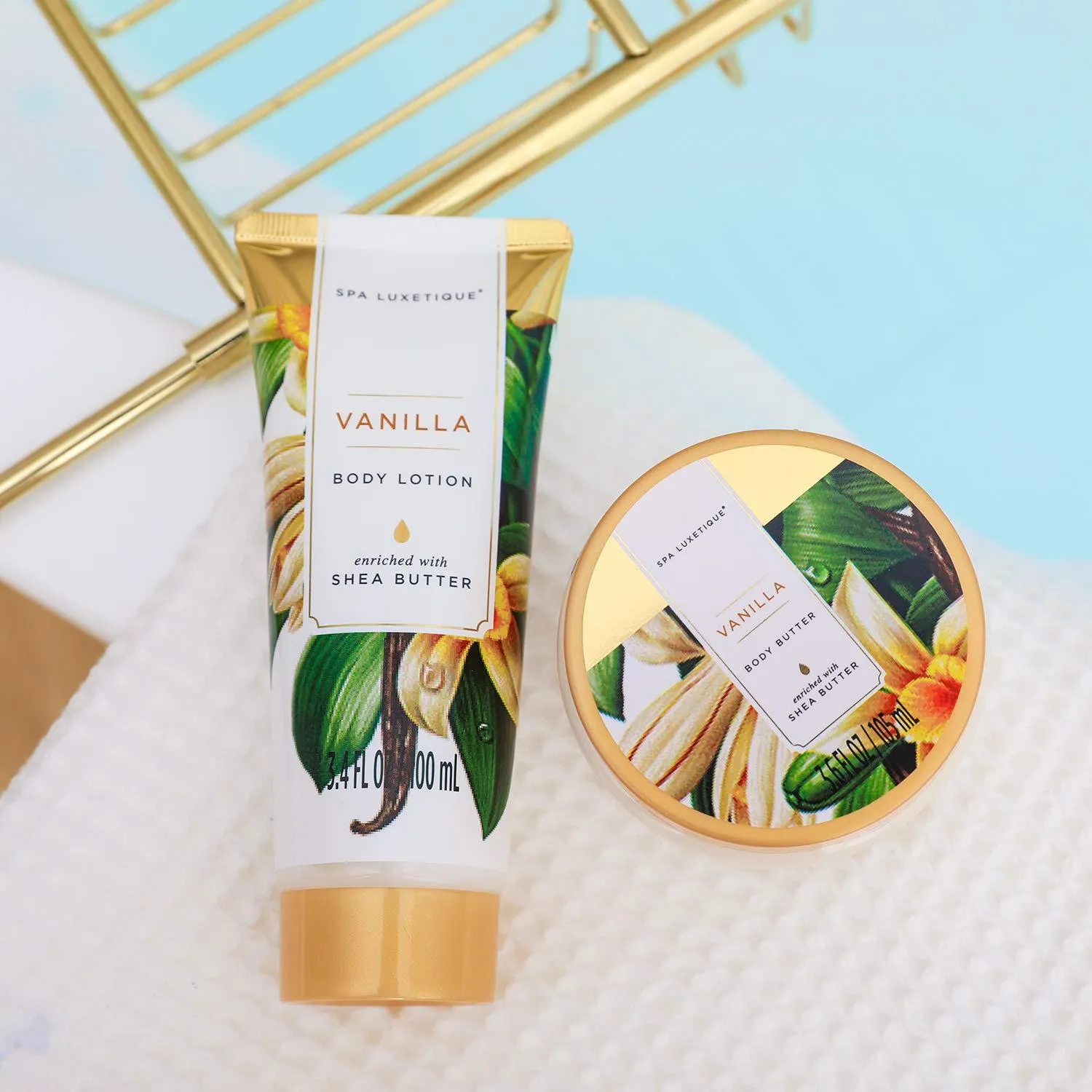 Mother's day Spa Gift Basket Vanilla Fragrance
