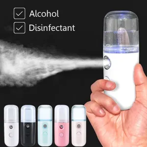 Nano USB Face Skin Care Anti-aging Hydrating Disinfect Steamer