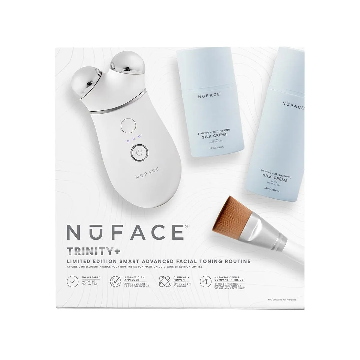 NuFACE TRINITY  Limited Edition Smart Advanced Facial Toning Routine