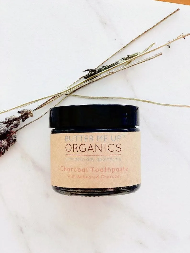 Organic Activated Charcoal Toothpaste
