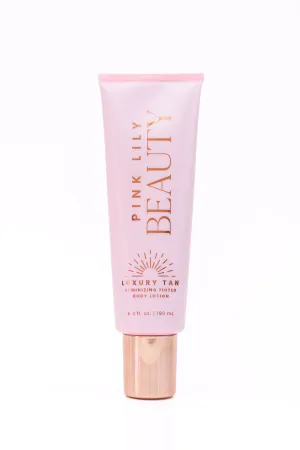 Pink Lily Luxury Tan Luminizing Body Lotion - Beachy Glow FINAL SALE