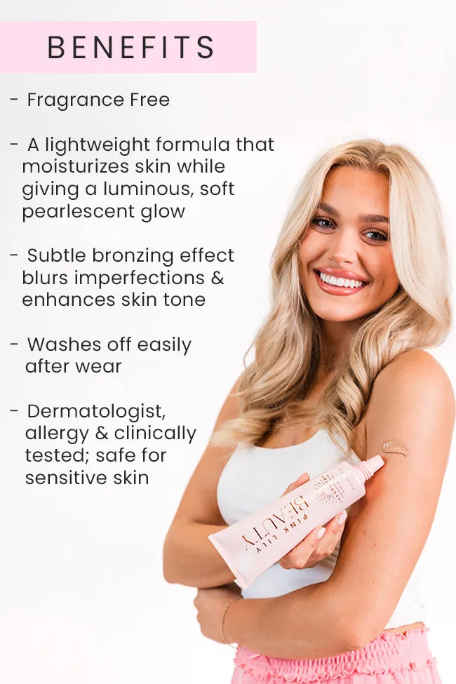 Pink Lily Luxury Tan Luminizing Body Lotion - Beachy Glow FINAL SALE