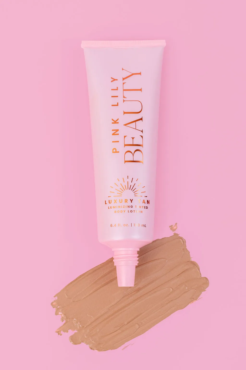Pink Lily Luxury Tan Luminizing Body Lotion - Beachy Glow FINAL SALE